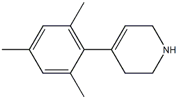 4-(2,4,6-trimethylphenyl)-1,2,3,6-tetrahydropyridine 구조식 이미지