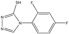 4-(2,4-difluorophenyl)-4H-1,2,4-triazole-3-thiol Structure