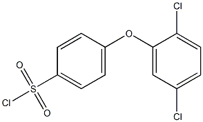 4-(2,5-dichlorophenoxy)benzene-1-sulfonyl chloride Structure