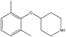 4-(2,6-dimethylphenoxy)piperidine Structure