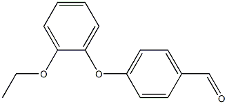 4-(2-ethoxyphenoxy)benzaldehyde Structure