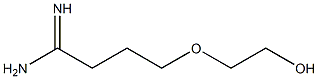 4-(2-hydroxyethoxy)butanimidamide Structure