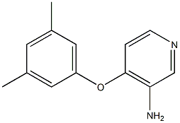 4-(3,5-dimethylphenoxy)pyridin-3-amine Structure