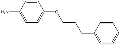 4-(3-phenylpropoxy)aniline 구조식 이미지