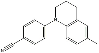 4-(6-methyl-1,2,3,4-tetrahydroquinolin-1-yl)benzonitrile 구조식 이미지