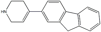 4-(9H-fluoren-2-yl)-1,2,3,6-tetrahydropyridine 구조식 이미지