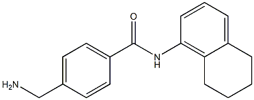 4-(aminomethyl)-N-(5,6,7,8-tetrahydronaphthalen-1-yl)benzamide Structure