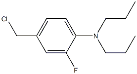 4-(chloromethyl)-2-fluoro-N,N-dipropylaniline Structure