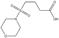 4-(morpholine-4-sulfonyl)butanoic acid 구조식 이미지