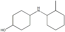 4-[(2-methylcyclohexyl)amino]cyclohexan-1-ol Structure