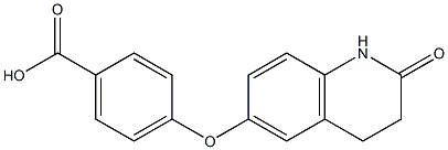 4-[(2-oxo-1,2,3,4-tetrahydroquinolin-6-yl)oxy]benzoic acid 구조식 이미지