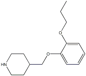 4-[(2-propoxyphenoxy)methyl]piperidine 구조식 이미지