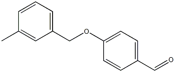 4-[(3-methylphenyl)methoxy]benzaldehyde Structure