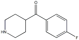 4-[(4-fluorophenyl)carbonyl]piperidine 구조식 이미지