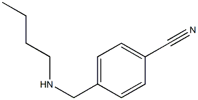 4-[(butylamino)methyl]benzonitrile 구조식 이미지