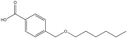 4-[(hexyloxy)methyl]benzoic acid 구조식 이미지