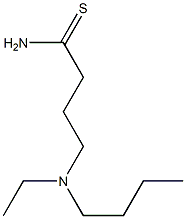 4-[butyl(ethyl)amino]butanethioamide Structure
