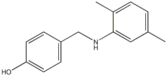 4-{[(2,5-dimethylphenyl)amino]methyl}phenol Structure