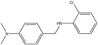 4-{[(2-chlorophenyl)amino]methyl}-N,N-dimethylaniline Structure