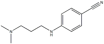 4-{[3-(dimethylamino)propyl]amino}benzonitrile 구조식 이미지