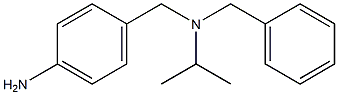 4-{[benzyl(propan-2-yl)amino]methyl}aniline 구조식 이미지