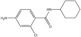 4-amino-2-chloro-N-cyclohexylbenzamide 구조식 이미지