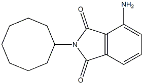 4-amino-2-cyclooctyl-2,3-dihydro-1H-isoindole-1,3-dione Structure