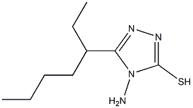 4-amino-5-(heptan-3-yl)-4H-1,2,4-triazole-3-thiol Structure