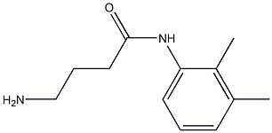 4-amino-N-(2,3-dimethylphenyl)butanamide Structure