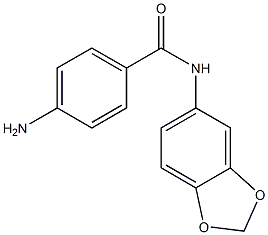 4-amino-N-(2H-1,3-benzodioxol-5-yl)benzamide Structure