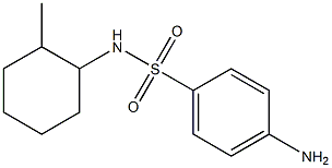 4-amino-N-(2-methylcyclohexyl)benzenesulfonamide Structure