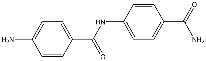 4-amino-N-(4-carbamoylphenyl)benzamide 구조식 이미지