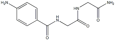 4-amino-N-{2-[(2-amino-2-oxoethyl)amino]-2-oxoethyl}benzamide Structure
