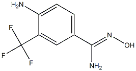 4-amino-N'-hydroxy-3-(trifluoromethyl)benzenecarboximidamide 구조식 이미지