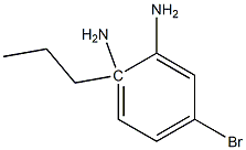 4-bromo-1-N-propylbenzene-1,2-diamine Structure