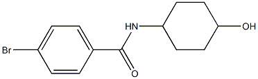 4-bromo-N-(4-hydroxycyclohexyl)benzamide Structure