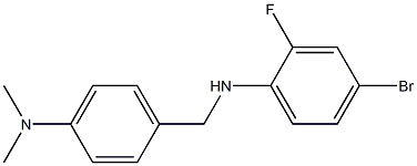 4-bromo-N-{[4-(dimethylamino)phenyl]methyl}-2-fluoroaniline 구조식 이미지