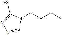 4-butyl-4H-1,2,4-triazole-3-thiol 구조식 이미지