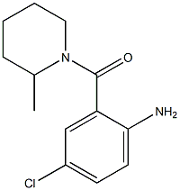 4-chloro-2-[(2-methylpiperidin-1-yl)carbonyl]aniline Structure