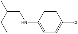 4-chloro-N-(2-methylbutyl)aniline Structure