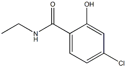 4-chloro-N-ethyl-2-hydroxybenzamide Structure