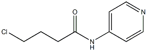 4-chloro-N-pyridin-4-ylbutanamide Structure