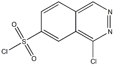 4-chlorophthalazine-6-sulfonyl chloride Structure