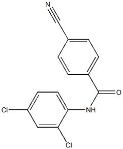 4-cyano-N-(2,4-dichlorophenyl)benzamide Structure