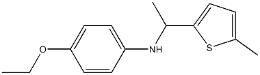 4-ethoxy-N-[1-(5-methylthiophen-2-yl)ethyl]aniline 구조식 이미지