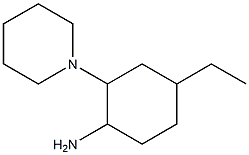 4-ethyl-2-piperidin-1-ylcyclohexanamine 구조식 이미지