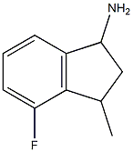 4-fluoro-3-methyl-2,3-dihydro-1H-inden-1-amine Structure