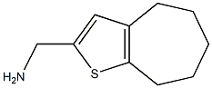 4H,5H,6H,7H,8H-cyclohepta[b]thiophen-2-ylmethanamine Structure