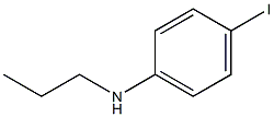 4-iodo-N-propylaniline 구조식 이미지