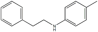 4-methyl-N-(2-phenylethyl)aniline Structure